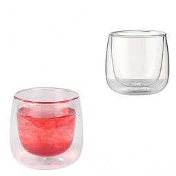 [880.B803011] Caixa Com 6 Copos Licor Borosilicato 10Cl. Ø6X6.5Cm  Apollo 