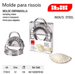 [107.676.773512] Forma Para Rissois Inox  12Cm  Ibili                        