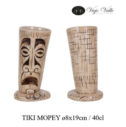 [880.B1049012] Tiki Mopey Ø8X19Cm / 40Cl  Viejo Valle                      