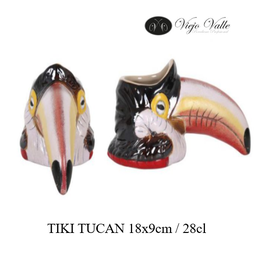 [880.B1049027] Tiki Tucan 18X9Cm / 28Cl   Viejo Valle                      