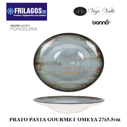 [880.B928008G] Prato Pasta  Bonna Gourmet Omeya 27X5,5Cm Viejo Valle       