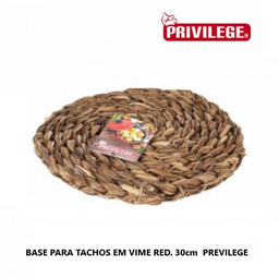 [880.3650030-1] Base Para Tachos Em Vime Redondo Ø30Cm Privilege            