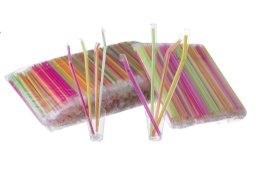 [107.07336200021] Palhinhas Flexíveis Neon Emb. Ind. Ø0,5X24Cm Pack 1000      