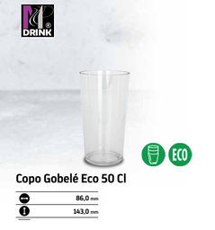 [107.673.004.0664] Copo Gobele Prestige 50Cl Policarbonato Mpdrink             