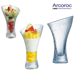 [107.690.9126757] Conj. 6 Taças De Gelado 41 Cl Jazzed Frozen Arcoroc         