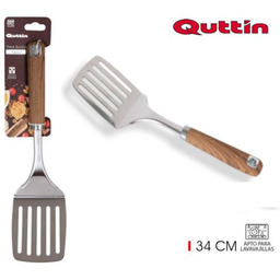 [880.BQ01013771816] Espatula  De Servir Com Rasgos Inox  34Cm Sweet Quttin      