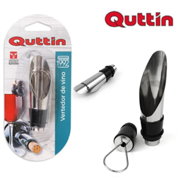 [880.BQ01016566498] Vertedor De Vinho C/Tampão  Quttin                          