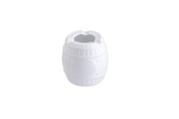[107.0220010521] Cinzeiro Pipo Porcelana  Branca  Ø5X9Cm                     
