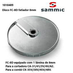 [050.1010409] Disco Fatiador Fc-8D  8Mm  Sammic                           