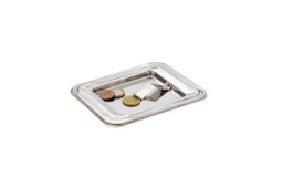 [107.0433659131] Bandeja Trocos Inox 16X13Cm                                 