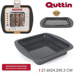 [880.BQ01042873423] Molde De Silicone De Estrutura Rigida 27,6X24,2X5,3Cm Quttin