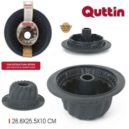 [880.BQ01042873426] Molde De Silicone De Estrutura Rigida 28,8X25,5X10Cm Quttin 