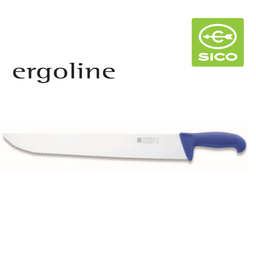 [107.207.2050.36] Faca Para Peixe C/Serrilha 36Cm Cabo Azul Ergoline Sico     