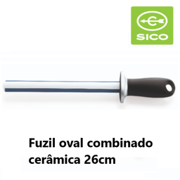 [107.801.8600.26] Fuzil Ceramico Combinado Oval Azul/Branco 26Cm  Sico        