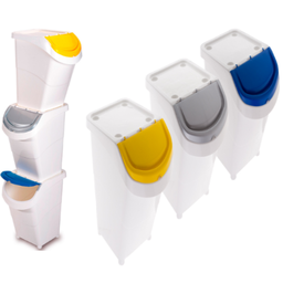[107.0730754000] Caixa Empilhavel C/ Tampa 40L 43,5X31X46,5Cm                