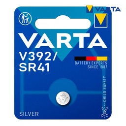 [107.640.38553] Pilha Botão Varta Silver Sr41 V392 1,55V Ø7,9X3,6Mm         