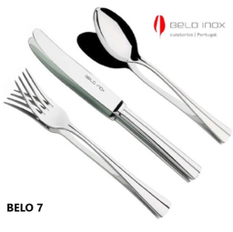 [107.662.B7M36] Garfo De Sobremesa Belo 7 -  2,5Mm 18/10  Belo Inox         