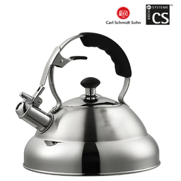 [107.8CSS58425] Chaleira Aço Polido Maxi  5Lts Aquatic Carl Schmidt Sohn    