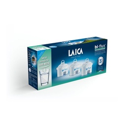 [107.640.76669] Pack 3 Filtros Bi-Flux P/Agua Com Excesso De Calcário Laica 