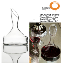 [107.4050059] Decanter Vulkanos Osorne 750Ml 305X170Mm Stolzle            