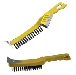 [107.LAR379] Escova Com Raspador Para Bbq 275Mm Benson                   
