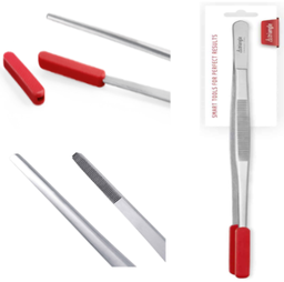 [107.790.504873501S] Pinça De Cozinha Inox Com Pontas De Silicone 35Cm Triangle  