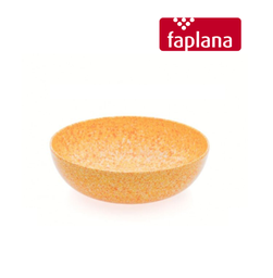 [107.513.09087] Taça Salad. 124 Melamina 1,5Lt 21,5X6Cm Amar/Lar/Br Faplana 