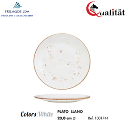 [107.766.1001744] Prato Plano White  23Cm Qualitat                            
