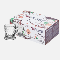 [730.1380006] Chávena De Café Acrílico Óbidos C/ 6X80Ml Ø 6X6,4Cm Akiplast