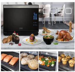 [109.5CASOD3036] Mini Forno Gastronómico Caso Steam Chef 25 Lts              