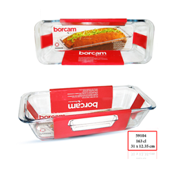 [107.59104] Assadeira Vidro 31X12Cm  59104  Borcam                      