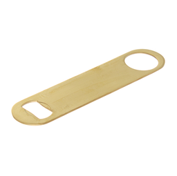 [107.0432790042] Tira Cápsulas Espalmado Inox Revest. Dourado 18X4Cm         