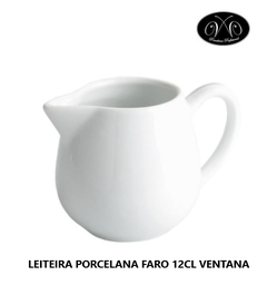 [880.B2707V] Leiteira Porcelana Faro 12Cl Ventana                        