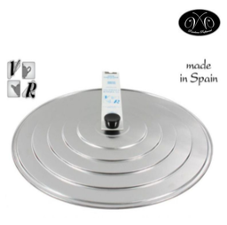 [880.214182R] Tampa Paelha Ondulada Aluminio 70Cm                         