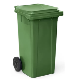 [107.L13000255V] Contentor Hdpe C/Rodas E Tampa 120L Verde                   