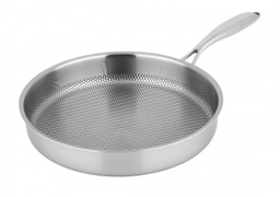 [107.8CSS78683] Frigideira Inox  Dresden Com Fundo Alveolar 28Cm            
