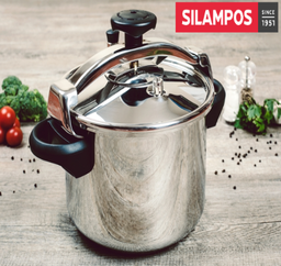 [107.64D122018716] Panela De Pressão Inox S/Cesto 16 Lts 28X27,1Cm Silampos    