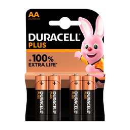 [107.640.38001] Pilha Alcalina Duracell Plus Power Aa-Lr06 1,5V Blíster 4Un 