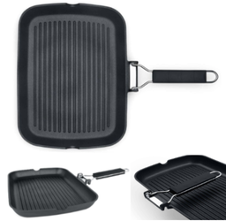 [107.640.76121536] Grelhador Biocook 36 Retangular Cabo Móvel Soft 34X24Cm     