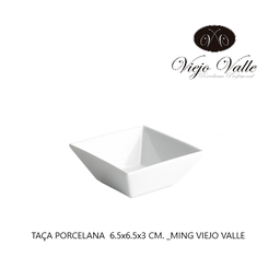 [880.B1425R] Taça Porcelana  6.5X6.5X3 Cm. _Ming Viejo Valle             