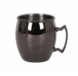 [880.B966012N] Caneca Inox 18/10 Luxury Revestido A Negro 50Cl Viejo Valle 