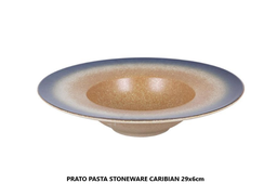 [880.P965038] Prato Pasta Stoneware  Caribian  29X6Cm  Viejo Valle        