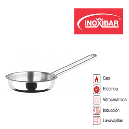 [107.60144] Frigideira Inox  Mini 14Cm Todo O Calor Inoxibar            