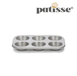 [107.03626] Forma Silver-Top Para 6 Muffin 27Cm Patisse                 