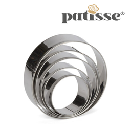[107.02008] Conjunto De 5 Corta Massas Inox 02008 Patisse               