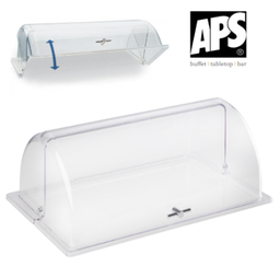 [670.11008] Tampa Basculante Gn 1/1 Em Policarbonato 53X32,5X19Cm Aps   