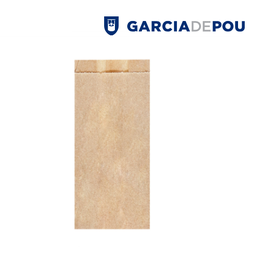 [107.255.80] Saco 12+4X26Cm Cor Natural Papel Anti-Gordura 500 Unid.     