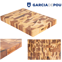 [107.112.97] Tábua De Corte 45X61X4,5 Cm Natural Madeira                 