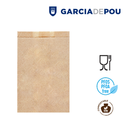 [107.255.82] Saco Hamburguer 14+7X22Cm Papel Anti-Gordura 500 Unid       