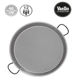 [107.640.76629] Frigideira Paelha Tradicional Aço Polido Ø46Cm P/ 12 Pessoas